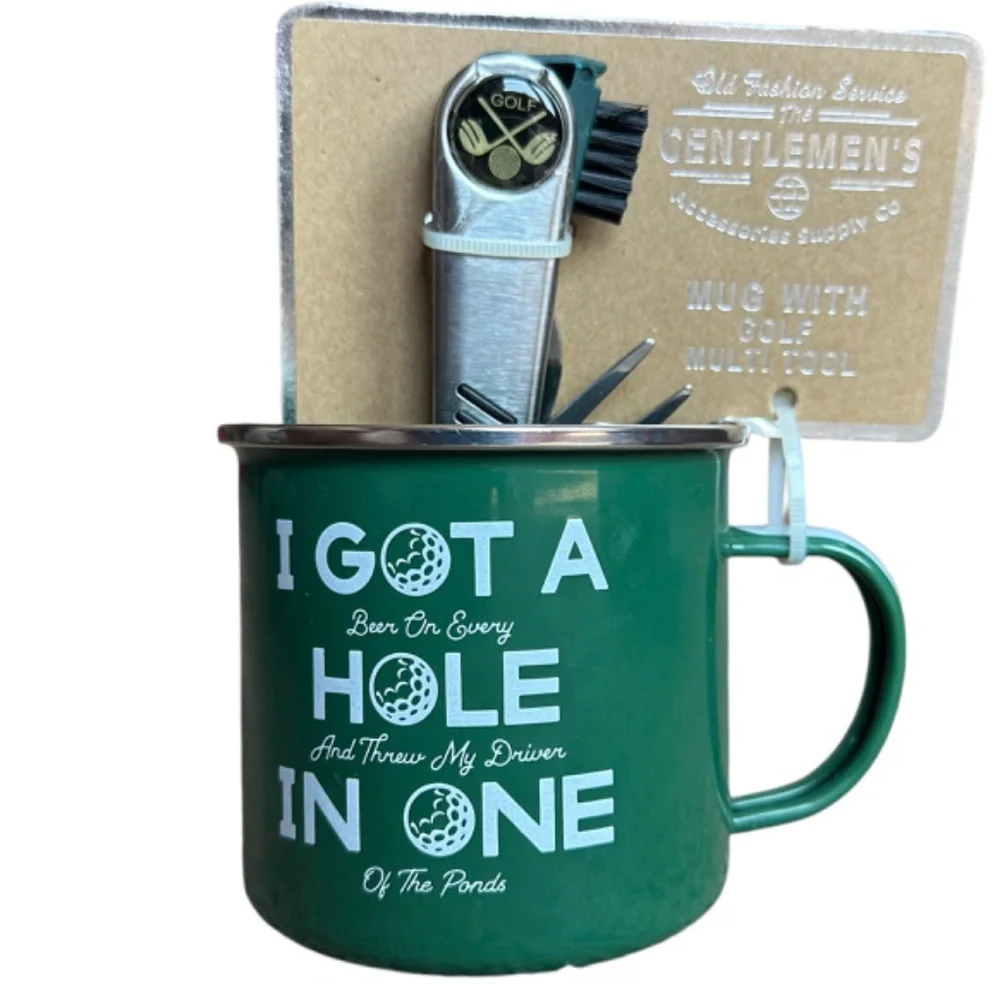 NWT Golf‎ Mug with Golf Multi Tool